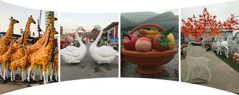 仿真景觀擺件，卡通景觀雕塑