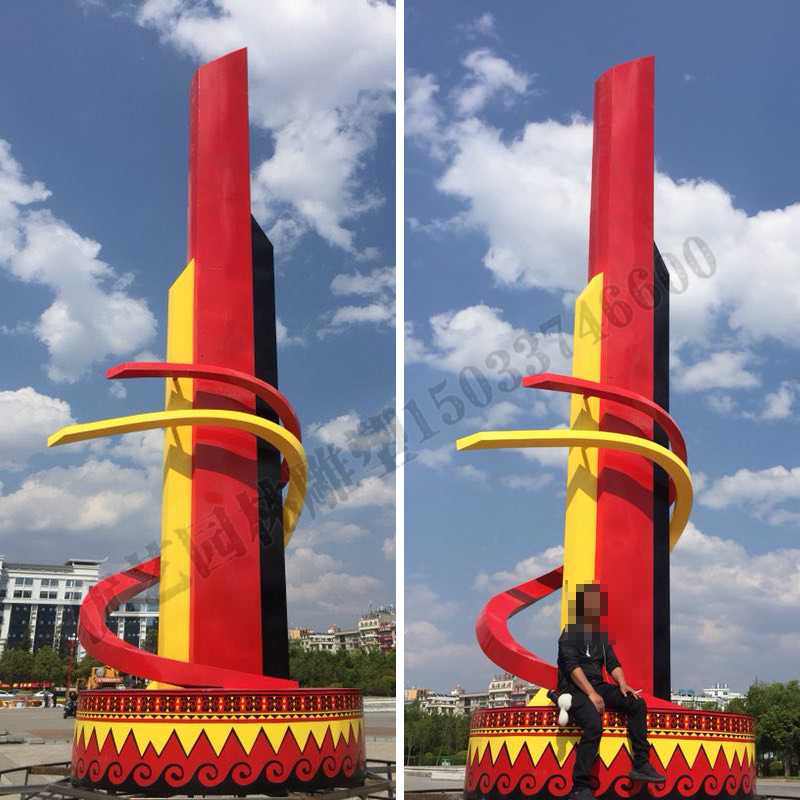 城市廣場雕塑，大型廣場雕塑