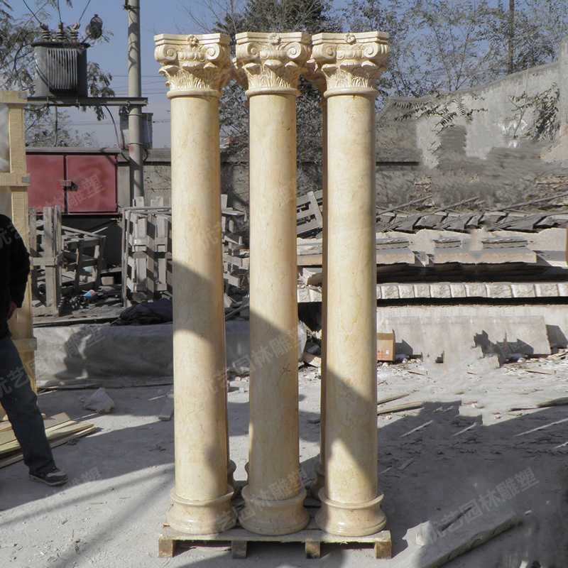 大理石羅馬柱，石材羅馬柱
