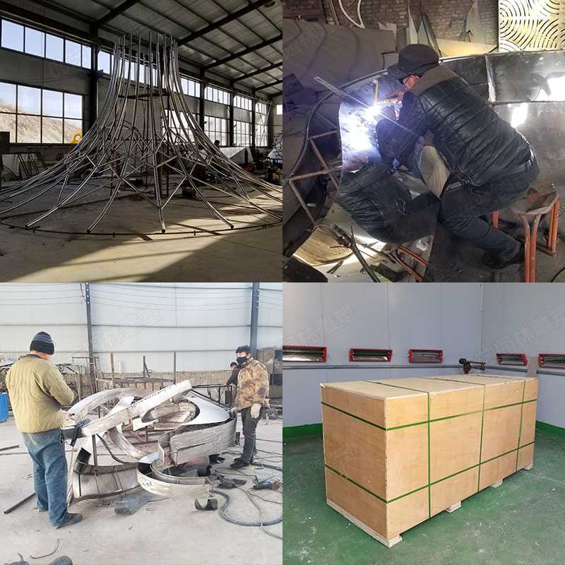 不銹鋼雕塑廠家，景觀雕塑定制